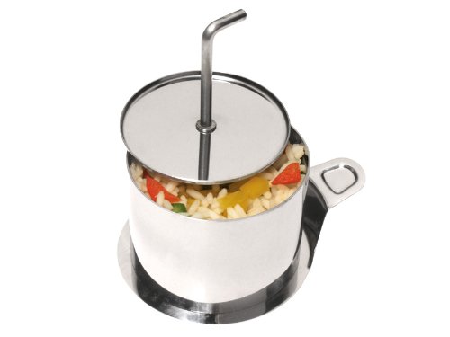 CHG 245-06-60 - Juego de moldes para postres y entrantes, 8 Piezas, Redondos, 6 moldes