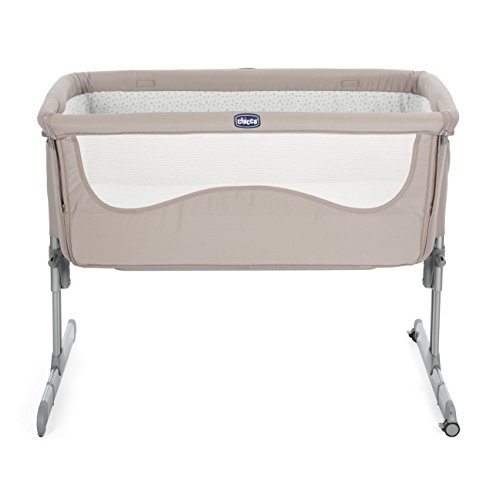 Chicco Next2me Cuna de Colecho con Anclaje a Cama y 6 Alturas, color marrón beige (Chick to Chick)