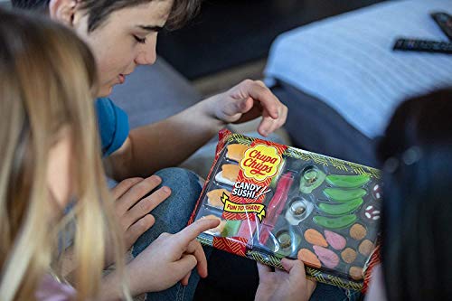 Chupa Chups Meals, Golosinas de Formas y Sabores Variados, Candy Sushi, 7 unidades de 270 gr. (Total 1.890 gr.)