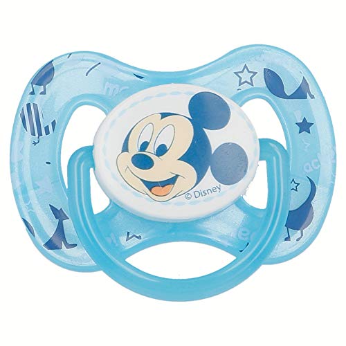 CHUPETE REVERSIBLE TETINA FISIOLOGICA SILICONA +6 M MICKEY MOUSE - DISNEY - BABY PAINT POT