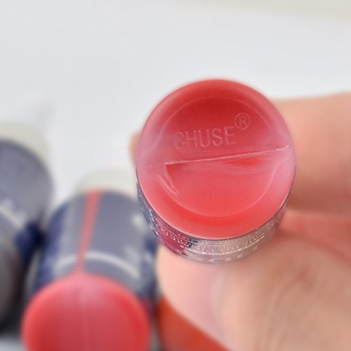 CHUSE T302 Rojo brillante Microblading micro pigmento permanente maquillaje tatuaje tinta color cosmético pasó SGS, DermaTest 12 ml (0.4fl.oz)