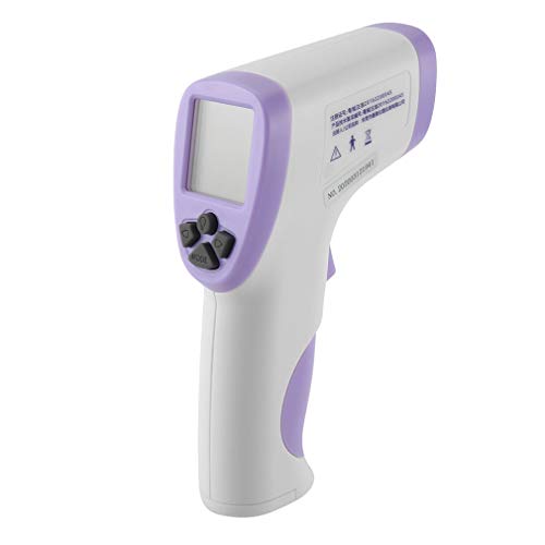 Cikuso Termometro infrarrojo IR sin contacto LCD digital Medidor de temperatura corporal en la frente