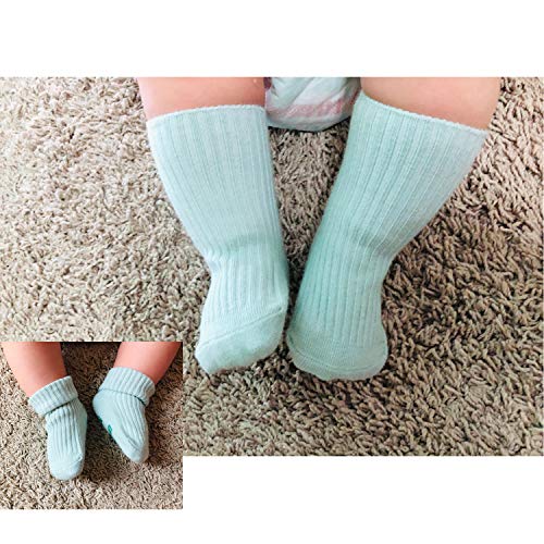Cincobebé Juego de Calcetines Antideslizantes para Bebé/Recién Nacido,con Frases en Español Divertidas Lindas para Niños y Niñas,Apto para Todas las Estaciones,4 Pares,3-24 Meses,Unisex,Caja Regalo