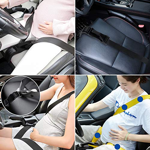 Cinturon coche embarazada, Cinturón de seguridad para el automóvil, ajustador de cinturón para mujeres embarazadas, cómodo y seguro, protege al bebé por nacer, imprescindible para las futuras madres