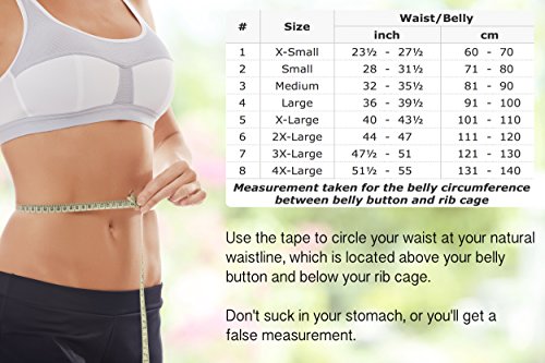 Cinturón elástico postoperatorio abdominal 24cm / Faja postparto y postoperatorio/Apoyo de los músculos abdominales y lumbosacro/Unisex/XX-Large Negro