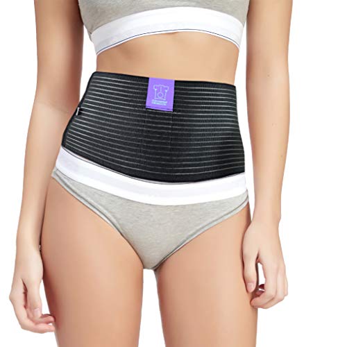 Cinturón para Hernia Umbilical por Everyday Medical I Faja Abdominal para el Soporte de Hernia de Ombligo con Almohadilla de Compresión I Soporte para Hernia Ventral para Hombre y Mujer I S/M