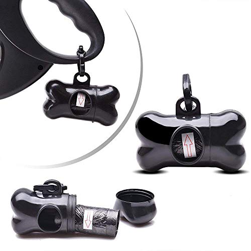 CITTATREND-Bolsas de Caca Mascota Perro Antifugas Lote 25 Rollos Regalar 2 Dispensadores