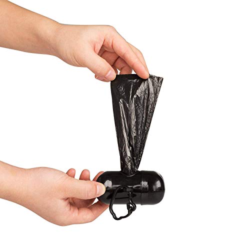CITTATREND-Bolsas de Caca Mascota Perro Antifugas Lote 25 Rollos Regalar 2 Dispensadores