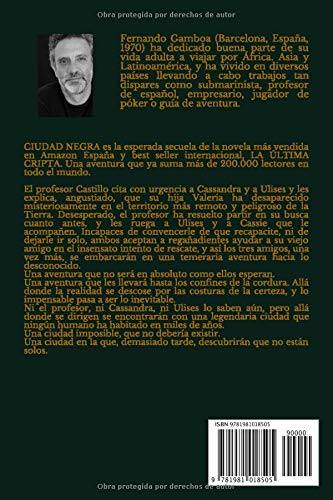 CIUDAD NEGRA: En busca de la ciudad perdida de Z (Las aventuras de Ulises Vidal)