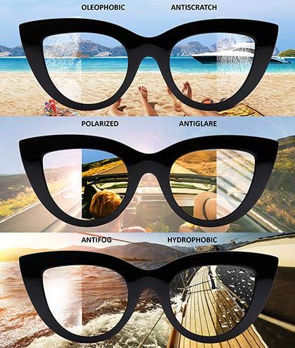 CLANDESTINE Gatto Black by Elsa Pataky - Gafas de sol Polarizadas Hombre & Mujer