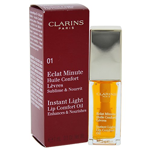 Clarins Eclat Minute Huile Confort Lèvres #01-Honey 7 ml