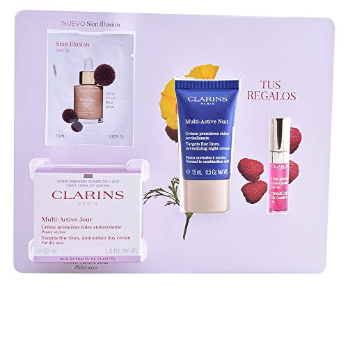 Clarins Multi-Active Jour Peaux Seches Lote 4 Pz - 5 ml.