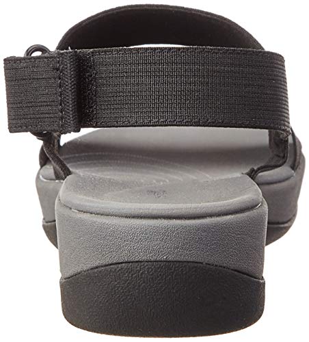 Clarks Arla Jacory, Sandalias de Talón Abierto para Mujer, Negro (Black-), 41 EU
