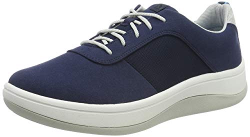Clarks Arla Step, Zapatillas para Mujer, Azul (Navy Navy), 37.5 EU