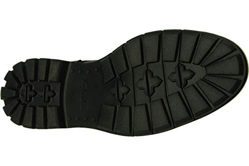 Clarks Batcombe Hall Derby - Zapatos de Cordones  para Hombre, Negro (Black Leather), 46 EU