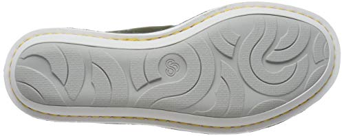 Clarks Step Weltfree, Zapatillas para Mujer, Verde (Khaki Khaki), 38 EU