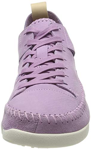 Clarks Trigenic Flex, Zapatillas para Mujer, Beige Lavender Nvbk Lavender Nvbk, 37 EU