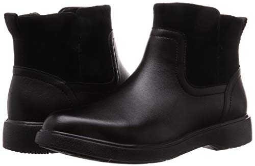 Clarks Un Elda Lo, Botas Slouch para Mujer, Negro (Black Combi Black Combi), 41 EU