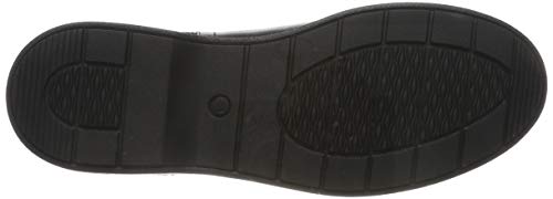 Clarks Un Elda Mid, Botas Slouch para Mujer, Negro (Black Combi Black Combi), 41 EU