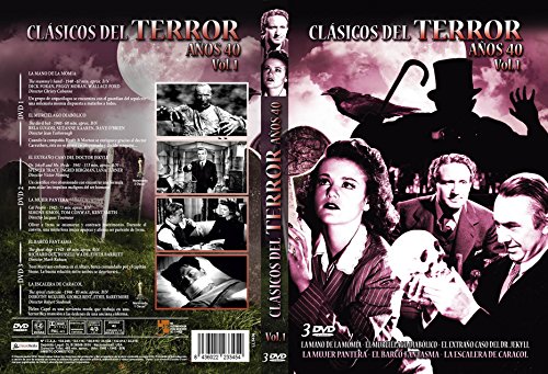 Clasicos del terror Años 40 - Vol. 1 [DVD]