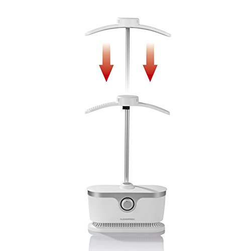 CLEANmaxx planchadora automática de Camisas se Seca y Plancha automáticamente | Máquina de Planchar Camisas y Blusas Totalmente automática