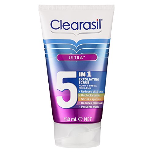 Clearasil Ultra 5 en 1 Exfoliante Exfoliante, 150 ml