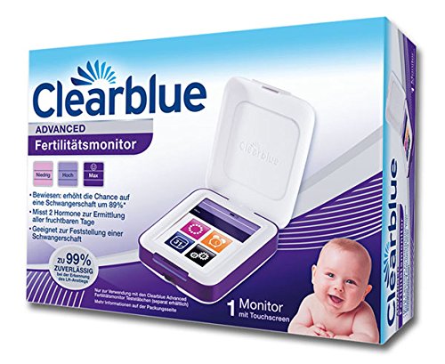 Clearblue - Set de monitor de fertilidad + varillas de prueba 20 + 4 (idioma español no garantizado)
