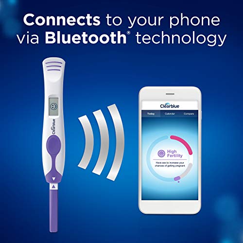 Clearblue Sistema de prueba de ovulación conectada, 25 pruebas, 25 unidades