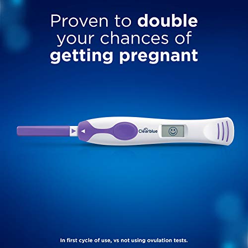 Clearblue Sistema de prueba de ovulación conectada, 25 pruebas, 25 unidades