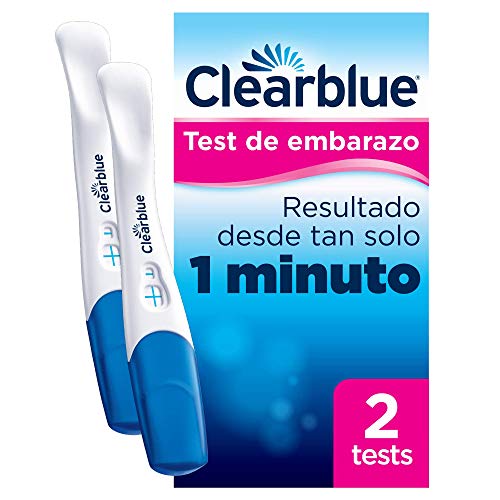 Clearblue Test de embarazo, Prueba de Embarazo con detección rápida, 2 Unidades