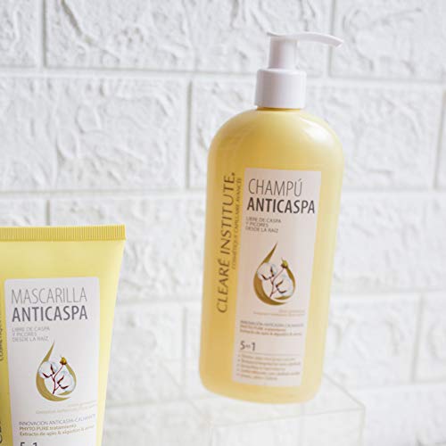 Clearé Institute. Champú Anticaspa Ingredientes Naturales. 400 ml