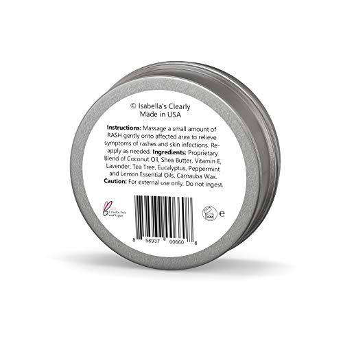 Clearly RASH,bálsamo antimicótico para la piel. Alivio inmediato para la picazón e la piel irritada. Ayuda a tratar la tiña, el pie de atleta, el eccema y las infecciones por hongos en las uñas.