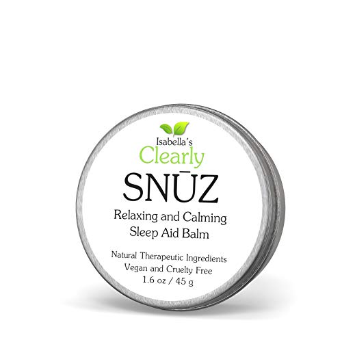 Clearly SNŪZ Bálsamo para Dormir, Remedio para Dormir 100% Natural y Efectivo para los Problemas de Insomnio. Sin Melatonina, No Crea Adicción. Sin Suplementos o Píldoras.