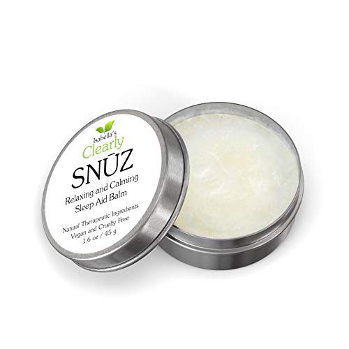 Clearly SNŪZ Bálsamo para Dormir, Remedio para Dormir 100% Natural y Efectivo para los Problemas de Insomnio. Sin Melatonina, No Crea Adicción. Sin Suplementos o Píldoras.