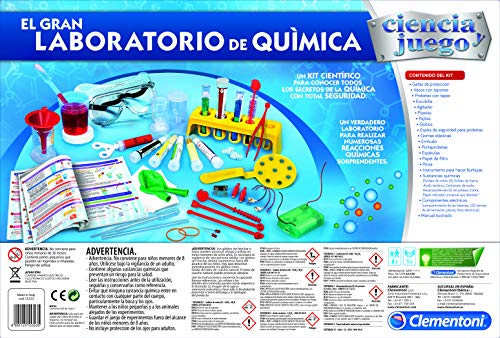 Clementoni - Ciencia y Juego El Gran Laboratorio de Química (55323)