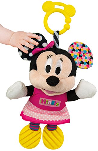 Clementoni- Disney Peluche con Sonidos Baby Minnie, Multicolor, Miscelanea (17164.4)