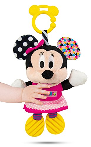Clementoni- Disney Peluche con Sonidos Baby Minnie, Multicolor, Miscelanea (17164.4)