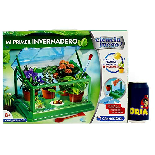 Clementoni- Juego Mi Primer Invernadero +8años 35x26 (55214)