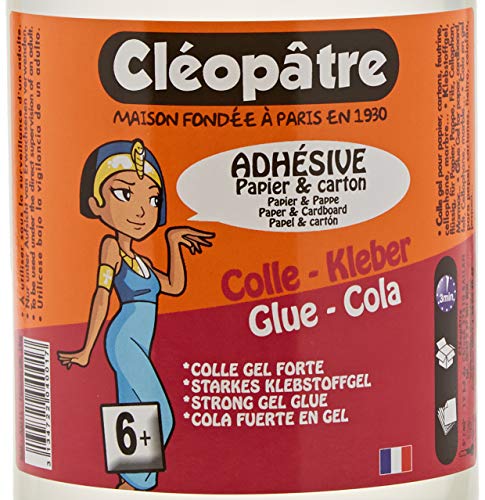 Cleopatre Cola, Pegamento Unisex Infantil, Transparente (Transparente), 6x20x6 cm (W x H x L)