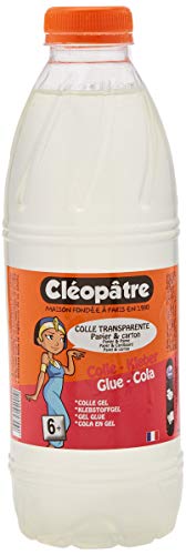 Cleopatre CT1L - Pegamento transparente especial para escuelas, 1 kg
