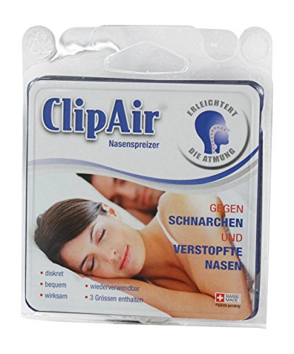 ClipAir® Sport - Dilatador nasal interno para deportistas - Mejor respiración en el deporte