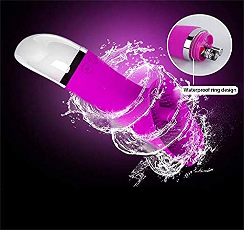 Clítoris Estimulación Chupar Sexo Oral Lamer Lengua Simulador C-litoral Punto G Estimulador C-lit Sucker Impermeable Inalámbrico Chupeteo de succión Estimulación Juguetes Vibrar Vibración Varita Adult