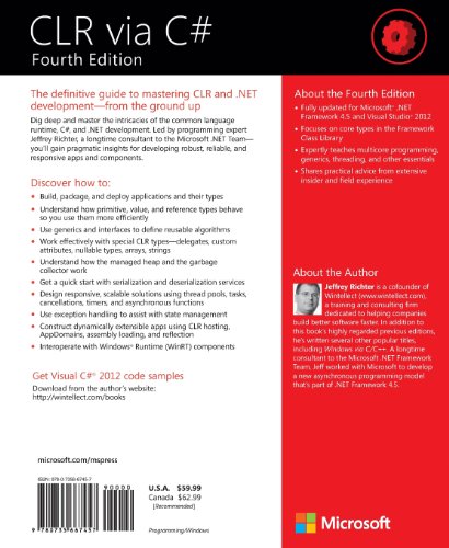 CLR via C# (Developer Reference)