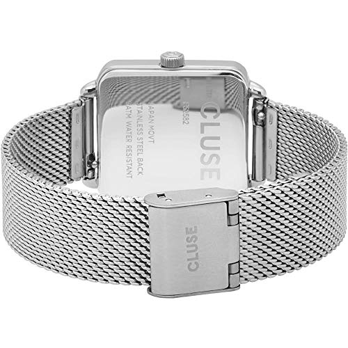 CLUSE Reloj Analógico para Mujer de Cuarzo con Correa en Acero Inoxidable CL60001