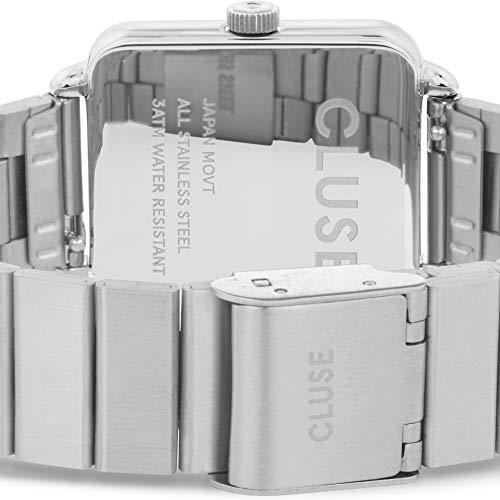 CLUSE Reloj analógico para Mujeres de Cuarzo con Correa en Acero Inoxidable CL60022S