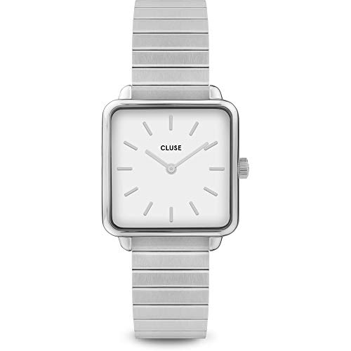 CLUSE Reloj analógico para Mujeres de Cuarzo con Correa en Acero Inoxidable CL60022S