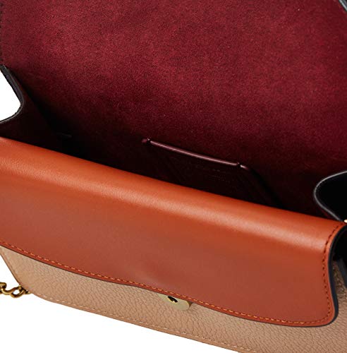 Coach Bolso Cruzado Tabby Con Bloques De Color