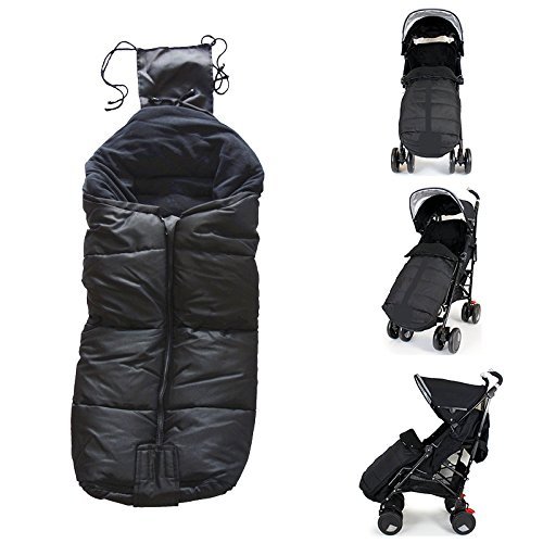 Cochecito de Bebe 3 en 1 Go Baby Neo (Silla con Capazo + Grupo 0 + Saco Polar + Nuevo Bolso Cambiador + Sombrilla + Burbuja de Lluvia). Color Black/Grey.