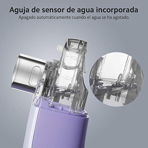 CocoBear Nebulizador Inhalador Portátil con Boquilla y Máscara, Adecuado para Adultos y Niños, Desmontable e Ideal para Enfermedades Respiratorias