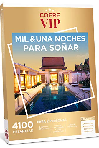 CofreVIP Caja Regalo MIL & UNA Noches para SOÑAR 4.100 estancias a Elegir en España y Europa para Dos Personas.